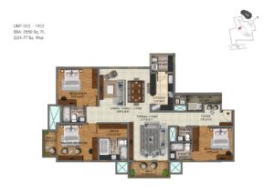 century-ethos-4 bedroom-plan